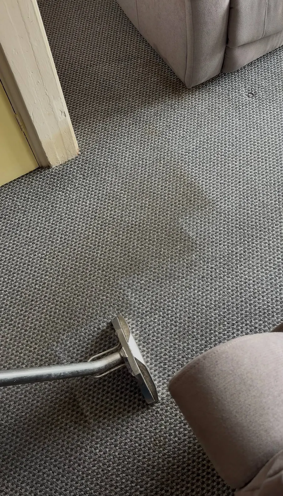 Carpet Cleaning — before cleaning