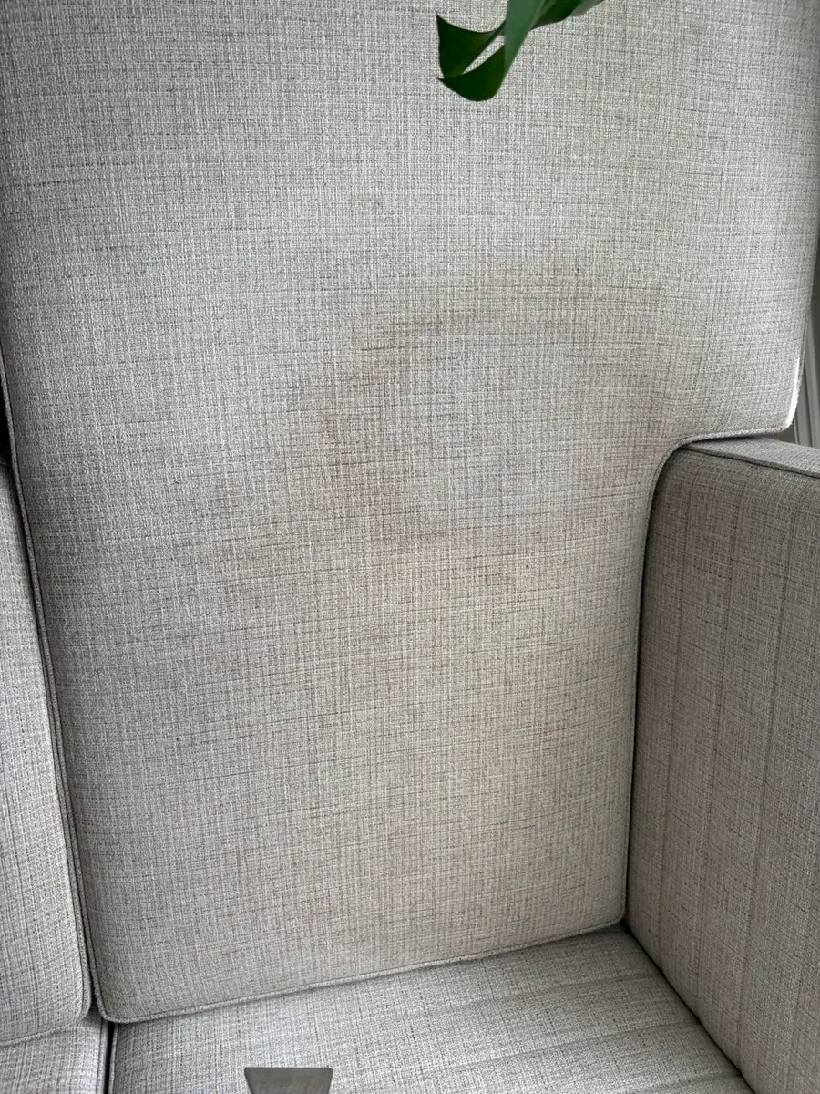 Upholstery Clean — before cleaning